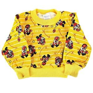 Vintage Football Sweatshirt for Toddlers - Size 24 Months